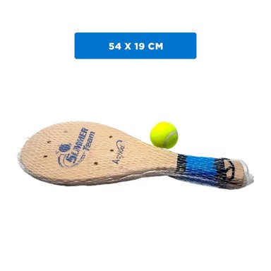 PACK6 KIT DE PALETAS DE PLAYA JUNIOR CON PELOTA PARA USO RECREATIVO Y+REGALO STICKER - 4