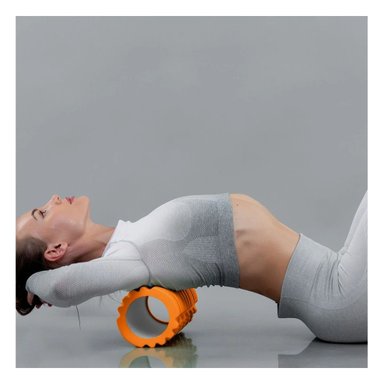 PACK4 RODILLO ROLLER 29X9 EN ANARANJADO VERSATIL PARA YOGA Y ENTRENAMIENTO - 3