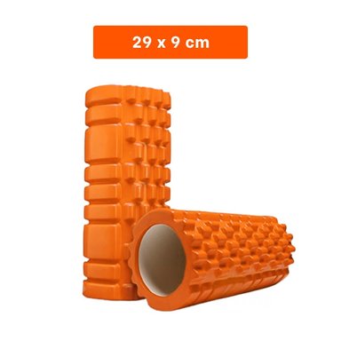 PACK4 RODILLO ROLLER 29X9 EN ANARANJADO VERSATIL PARA YOGA Y ENTRENAMIENTO - 4