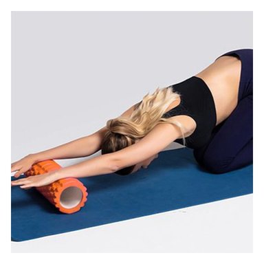 PACK2 ROLLO DEPORTIVO 29X9 EN ANARANJADO DURABLE PARA ESTIRAMIENTO Y ACTIVIDAD FISICA - 2