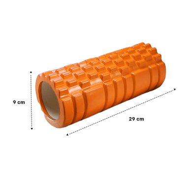 PACK2 ROLLO DEPORTIVO 29X9 EN ANARANJADO DURABLE PARA ESTIRAMIENTO Y ACTIVIDAD FISICA - 4