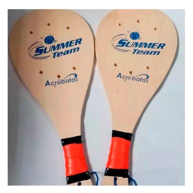 RAQUETAS DE PLAYA JUNIOR CON PELOTA PARA JUEGO RECREATIVO - 1