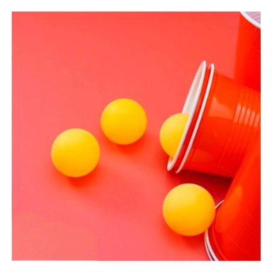 PACK6 KIT DE PING PONG CON VASOS PARA JUEGO SOCIAL Y+REGALO STICKER - 3