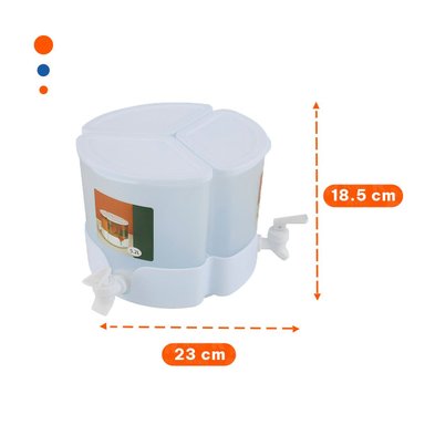 PACK4 CONTENEDOR DE HIELO VERDE CLIC LINEA COMODO Y DURADERO PARA COCINA Y+REGALO STICKER - 4