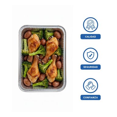 PICADOR MULTIFUNCIONAL 1 5L BLANCO Y PLOMO PARA PREPARAR ENSALADAS Y PLATOS Y+LIGAS REGALO - 3