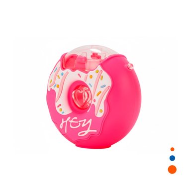 ENVASE PARA BEBIDAS CIRCULAR FUCSIA 14X5CM LIGERO Y RESISTENTE Y+REGALO STICKER - 3