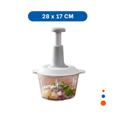 PACK6 CORTADOR PARA COCINA MULTIFUNCIONAL 1 5L BLANCO Y PLOMO PARA USO DIARIO - 4