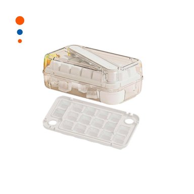 MOLDE DE CUBOS DE HIELO VERDE CLIC LINEA REUTILIZABLE Y COMODO PARA JUGOS Y+PAPEL REGALO - 1