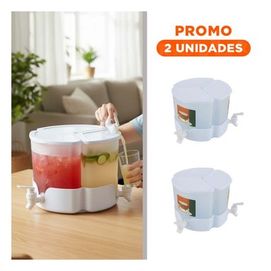 PACK2 CONTENEDOR DE HIELO VERDE CLIC LINEA COMODO PARA REFRIGERADOR Y HOGAR - 1
