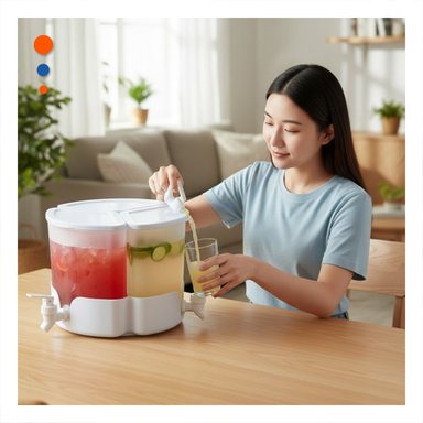 PACK2 CONTENEDOR DE HIELO VERDE CLIC LINEA COMODO PARA REFRIGERADOR Y HOGAR - 2