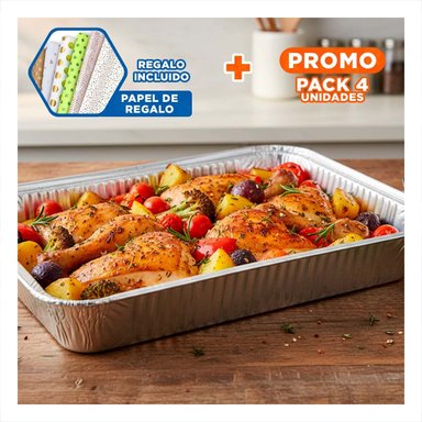PACK4 TRITURADOR PARA COCINA MULTIFUNCIONAL 1 5L BLANCO Y PLOMO PARA FRUTAS Y+PAPEL REGALO - 1