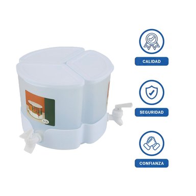 PACK6 RECIPIENTE DE CUBOS DE HIELO VERDE CLIC LINEA PARA COCTELES Y JUGOS Y+REGALO STICKER - 2