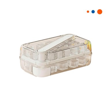 CONTENEDOR DE CUBOS DE HIELO VERDE CLIC LINEA RESISTENTE Y LIGERA Y+REGALO STICKER - 3