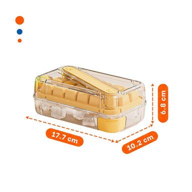 PACK2 FORMA DE HIELO VERDE CLIC LINEA LIGERA Y PRACTICA PARA BEBIDAS FRIAS Y+PAPEL REGALO - 4