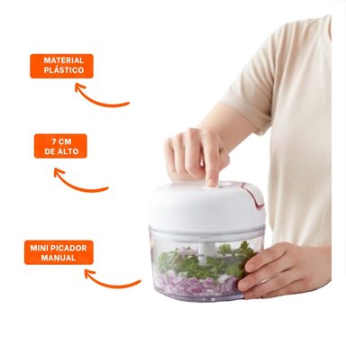 UTENSILIO PRACTICO CON RECIPIENTE GRADUADO 1000 ML CELESTE - 3
