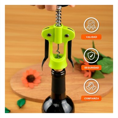 PACK12 HERRAMIENTA MANUAL VERDE 16,5 CM PRACTICA PARA BOTELLAS - 3