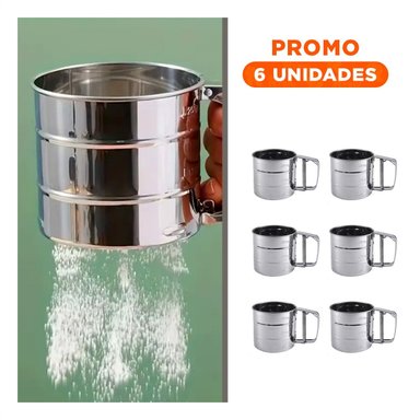 PACK6 ELEMENTO METALICO 10,5X9 CM PLATEADO PARA REPOSTERIA - 1