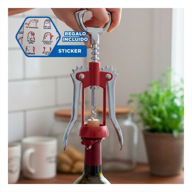 EXTRACTOR VERDE MANUAL 16,5 CM ACCESORIO BASICO PARA HOGAR Y+REGALO STICKER - 1