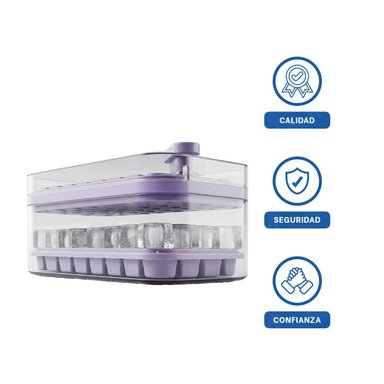 PACK6 ACCESORIO FLEXIBLE MORADO PARA PREPARAR CUBOS EN CASA Y+REGALO STICKER - 2