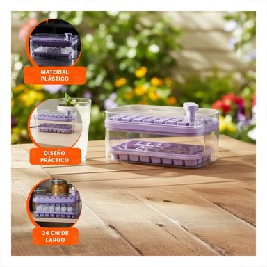 PACK6 ACCESORIO FLEXIBLE MORADO PARA PREPARAR CUBOS EN CASA Y+REGALO STICKER - 3