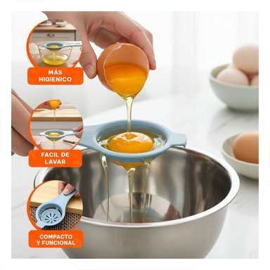PACK2 ACCESORIO FUNCIONAL CON RECIPIENTE 1000 ML PARA COCINA CELESTE Y+PAPEL REGALO - 5
