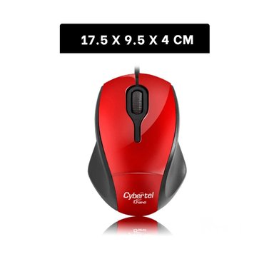 PACK12 RATÓN ROJO PARA JUEGOS CON SENSOR NÍTIDO Y BOTONES PERSONALIZABLES Y+PAPEL REGALO - 4