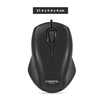 PACK6 UNIDAD INALAMBRICA NEGRA COMPACTA CON SENSOR SENSIBLE Y CONECTIVIDAD Y+REGALO STICKER - 4