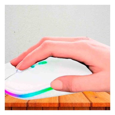 PACK2 CONTROL DE CURSOR BLANCO PARA MANEJO ESTABLE EN LAPTOP PERSONAL Y+REGALO STICKER - 3