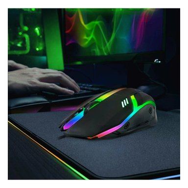 PACK12 APUNTADOR GAMER CON LUCES LED Y ESTILO MODERNO PARA NAVEGACION EN PC - 3
