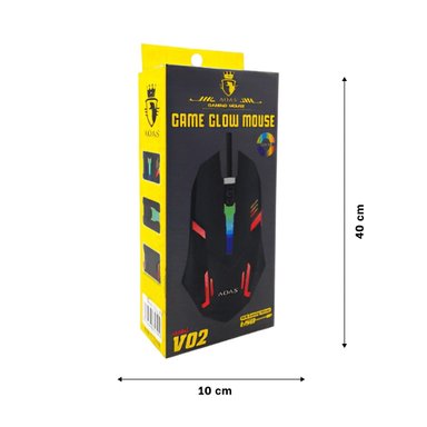 PACK12 APUNTADOR GAMER CON LUCES LED Y ESTILO MODERNO PARA NAVEGACION EN PC - 4