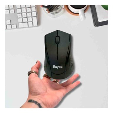 PACK4 PERIFERICO OPTICO NEGRO CON SENSOR PRECISO Y CONEXION USB PARA ESCRITORIO - 3