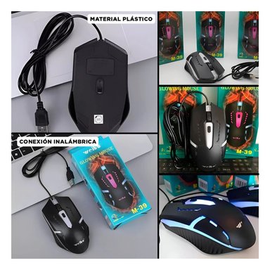PACK12 CONTROL NEGRO PARA COMPUTADORA PERSONAL CON MOVIMIENTO ESTABLE Y+PAPEL REGALO - 2