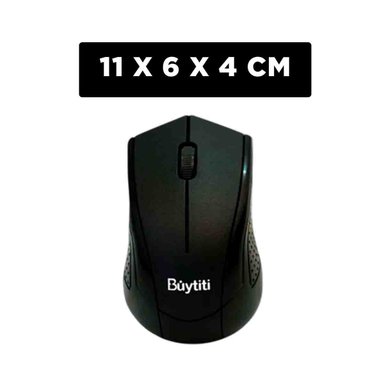 PACK12 RATON PORTATIL NEGRO CON CONEXION USB Y MOVIMIENTO PRECISO PARA LAPTOP - 4