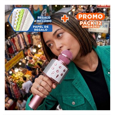 PACK12 MODULO DE AUDIO BLUETOOTH ORO ROSADO PARA MUSICA Y DIVERSION Y+PAPEL REGALO - 1