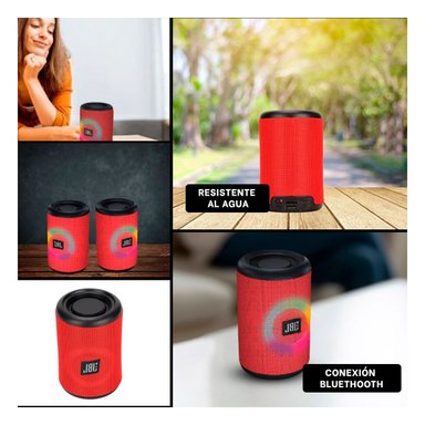 DISPOSITIVO DE AUDIO ROJO PORTATIL MINI SONIDO NÍTIDO Y KARAOKE Y+POST IT - 1