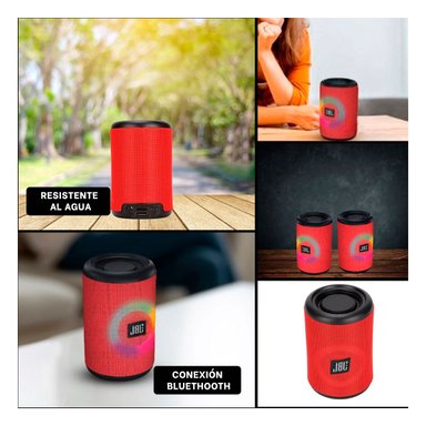 DISPOSITIVO DE AUDIO ROJO PORTATIL MINI SONIDO NÍTIDO Y KARAOKE Y+POST IT - 5