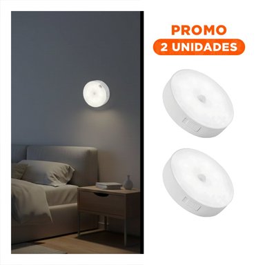 PACK2 BOMBILLA CON SENSOR CON ENCENDIDO INSTANTANEO COLOR BLANCO PARA SALA - 1
