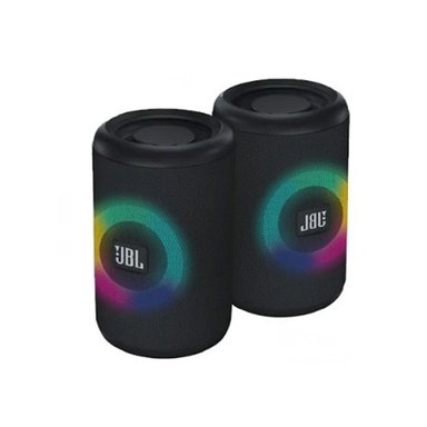 PACK2 BOCINA BLUETOOTH NEGRA PORTATIL CON SONIDO CLARO PARA ESCUCHAR MUSICA Y+REGALO STICKER - 2