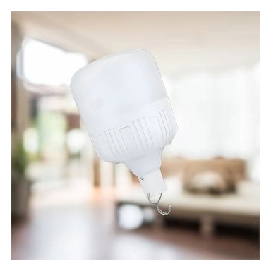 PACK4 FOCO LED RECARGABLE CON LUZ POTENTE Y ENCENDIDO FACIL PARA SALA - 2
