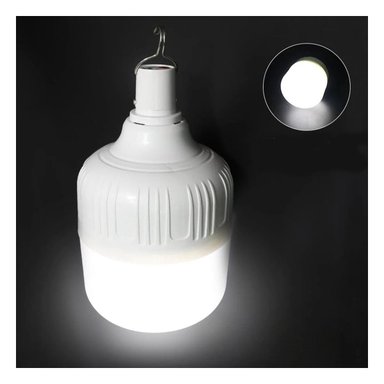 PACK4 FOCO LED RECARGABLE CON LUZ POTENTE Y ENCENDIDO FACIL PARA SALA - 3