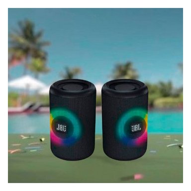 PACK12 SISTEMA PORTATIL DE SONIDO BLUETOOTH NEGRO PARA MUSICA EN CASA Y+PAPEL REGALO - 3