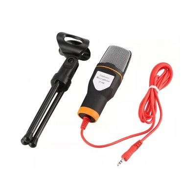 PACK6 COMPONENTE DE AUDIO PARA PC CON TRIPODE NEGRO PARA REUNIONES Y+REGALO STICKER - 2