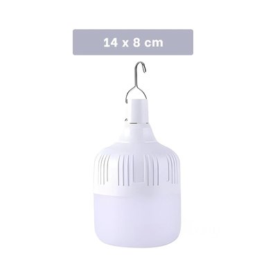 PACK2 BOMBILLA LED RECARGABLE CON LUZ REGULABLE Y FUNCIONAMIENTO RAPIDO PARA SALA - 4