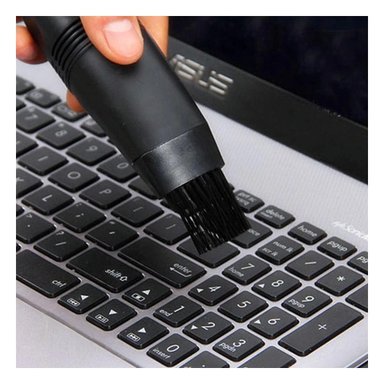 PACK12 PORTATIL ASPIRADORA USB NEGRO PARA LIMPIEZA DE ESCRITORIO - 3
