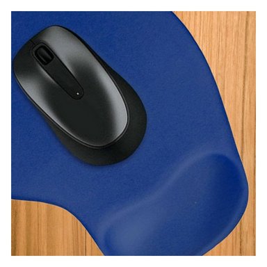 PACK6 PLATAFORMA GEL PORTATIL AZUL CON DISENO COMODO PARA USO EN LAPTOP Y+PAPEL REGALO - 5