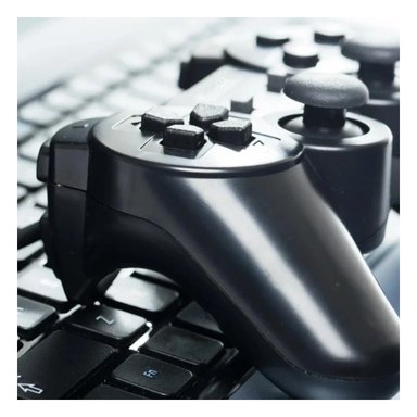 PALANCA GAMER DE RESPUESTA RAPIDA Y FACIL MANEJO NEGRO Y+LIGAS REGALO - 2