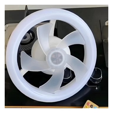 PACK2 LUZ DE TECHO VENTILADOR 2 EN 1 PARA SALA DORMITORIO Y AMBIENTE MODERNO - 5