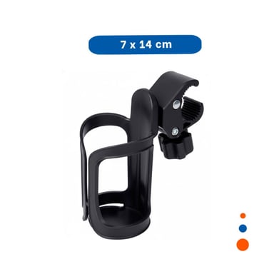 SOPORTE COMPACTO 14X7CM EN COLOR NEGRO PARA TRANSPORTE PRACTICO Y+POST IT - 4