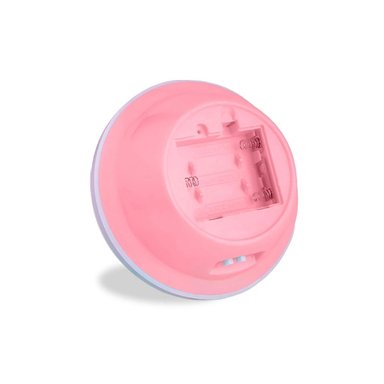 PACK12 LUZ LED GIRATORIA GALAXIA COLOR ROSADO PARA HABITACION Y+REGALO STICKER - 2