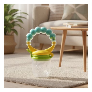 PACK6 BOQUILLA ALIMENTADORA EN COLOR VERDE AGUA CON BOLITAS DE SILICONA Y+PAPEL REGALO - 5